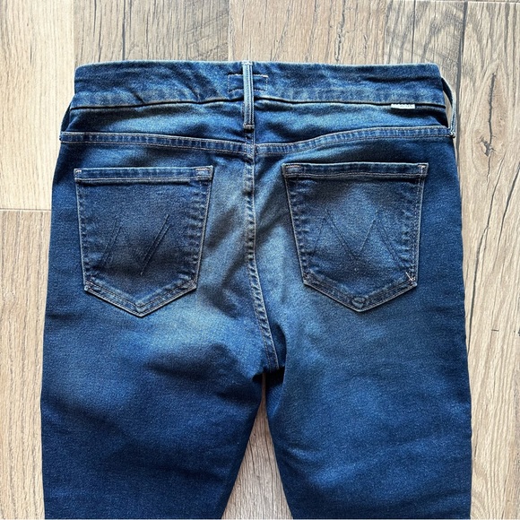 Mother Skinny Jeans The Looker Ankle Fray 26 - Picture 9 of 10